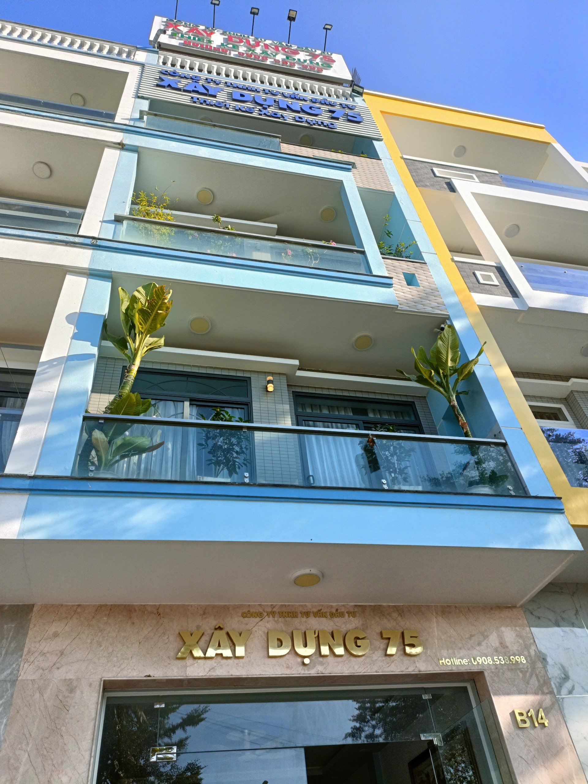 Công trình nhà phố liên kế - Khu TĐC Văn Hóa Tây Đô